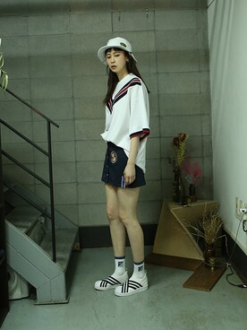「skirt」｜「アイテム（その他）」を使った、romanticcrownさん（レディース・171cm）の夏コーディネート
