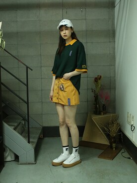 「skirt」｜「アイテム（その他）」を使った、romanticcrownさん（レディース・171cm）の夏コーディネート