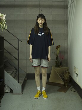 「pants」｜「アイテム（その他）」を使った、romanticcrownさん（レディース・171cm）の夏コーディネート