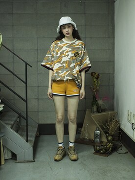 「pants」｜「アイテム（その他）」を使った、romanticcrownさん（レディース・171cm）の夏コーディネート