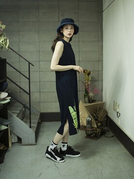 「アイテム（その他）」を使った、romanticcrownさん（レディース・171cm）の夏コーディネート