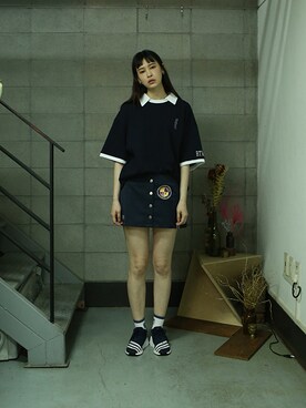 「skirt」｜「アイテム（その他）」を使った、romanticcrownさん（レディース・171cm）の夏コーディネート