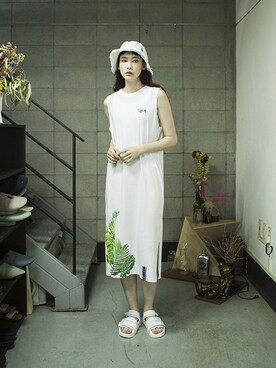 romanticcrownさん（レディース・171cm）の夏コーディネート