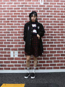 romanticcrownさん（レディース・162cm）の冬コーディネート