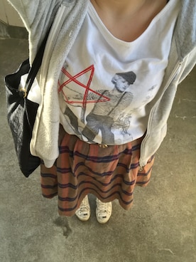 桃海さん(レディース・155cm)の春コーディネート