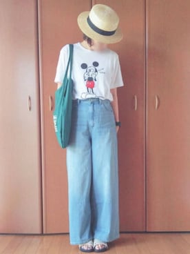 ベル‪︎‬‪︎☺︎さん（レディース・162cm）の夏コーディネート