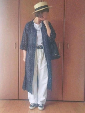 ベル‪︎‬‪︎☺︎さん（レディース・162cm）の夏コーディネート