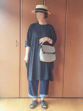 ベル‪︎‬‪︎☺︎さん（レディース・162cm）の夏コーディネート