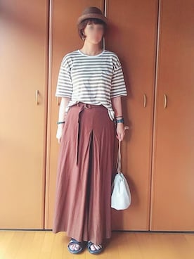 ベル‪︎‬‪︎☺︎さん（レディース・162cm）の夏コーディネート