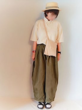 ベル‪︎‬‪︎☺︎さん（レディース・162cm）の夏コーディネート