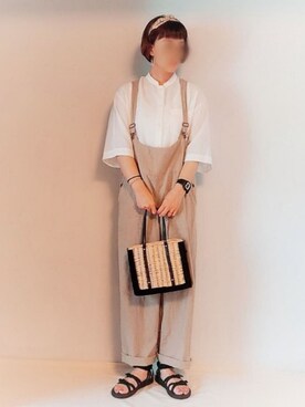 ベル︎︎☺︎さん(レディース・162cm)の夏コーディネート