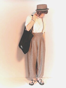 ベル‪︎‬‪︎☺︎さん（レディース・162cm）の夏コーディネート