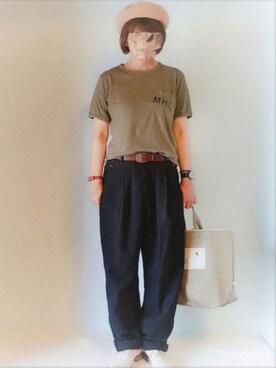 ベル‪︎‬‪︎☺︎さん（レディース・162cm）の夏コーディネート