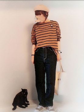 ベル‪︎‬‪︎☺︎さん（レディース・162cm）の秋コーディネート