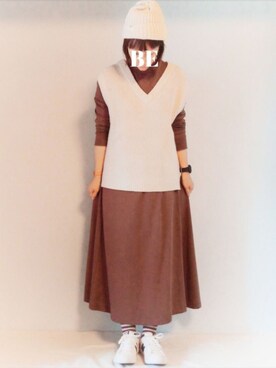 ベル‪︎‬‪︎☺︎さん（レディース・162cm）の秋コーディネート