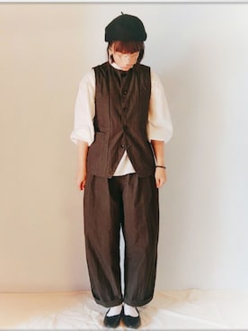 「SO（エスオー）のアイテム（パンツ）」を使った、ベル‪︎‬‪︎☺︎さん（レディース・162cm）の秋コーディネート
