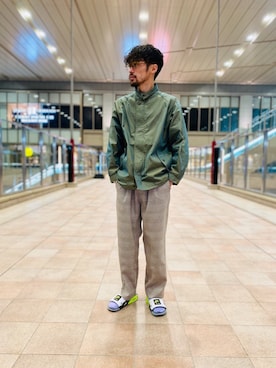 「アイテム（ブルゾン）」を使った、I.Tさん（メンズ・178cm・30代）の春コーディネート