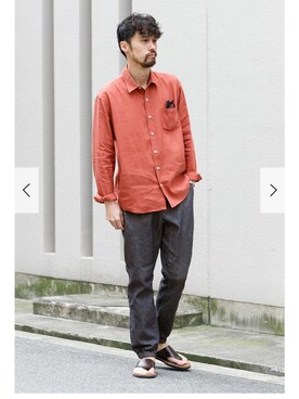 I.Tさん（メンズ・178cm）の春コーディネート