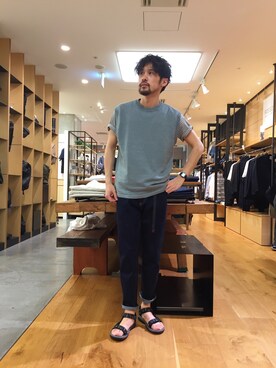 「FORK&SPOON」｜I.Tさん（メンズ・178cm）の春コーディネート