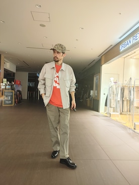 「アイテム（ブルゾン）」を使った、I.Tさん（メンズ・178cm・30代）の春コーディネート
