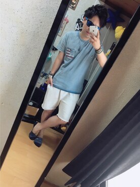 Naokiさん(メンズ・160cm)の夏コーディネート