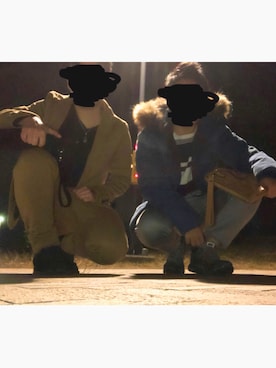 「VAROSH（ヴァロッシュ）のアイテム」を使った、Naokiさん（メンズ・160cm）の冬コーディネート