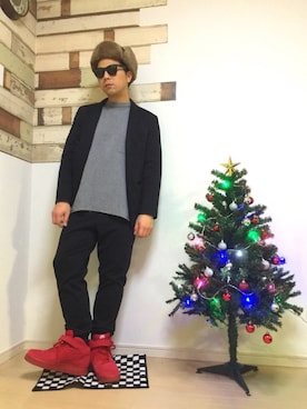 Jさん(メンズ・175cm)の冬コーディネート