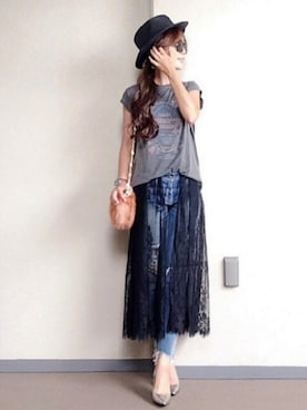 kaco…＊さん（レディース・160cm）の夏コーディネート