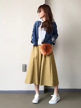 「IRONY（アイロニー）のアイテム」を使った、kaco…＊さん（レディース・160cm）の冬コーディネート