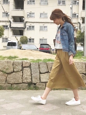 「IRONY（アイロニー）のアイテム」を使った、kaco…＊さん（レディース・160cm）の春コーディネート