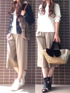 kaco…＊さん（レディース・160cm）の秋コーディネート