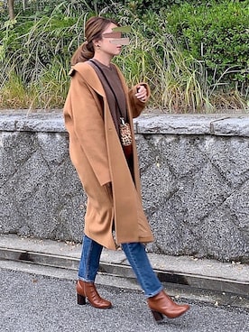 kaco…*さん(レディース・160cm)の冬コーディネート