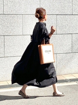 「coca（coca）（コカ）のアイテム（ワンピース/ドレス）」を使った、kaco…＊さん（レディース・160cm）の冬コーディネート