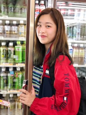 kristy♡˖꒰ᵕ༚ᵕ⑅꒱さん（レディース・165cm）の夏コーディネート