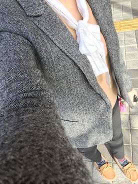 「会議」｜あさん（レディース・151cm）の冬コーディネート