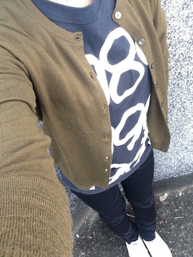 「ROC STAR（ロックスター）のアイテム」を使った、あさん（レディース・151cm）の冬コーディネート