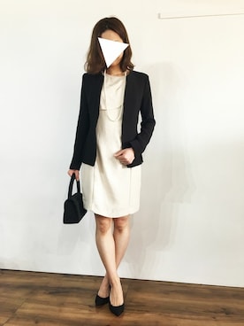 「入園式」｜GIRL_staffさん（レディース・158cm）の冬コーディネート