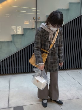 canakoさん（レディース・156cm）の冬コーディネート