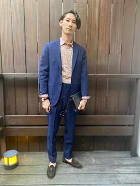 ネイビージャケット のメンズ人気ファッションコーディネート Wear