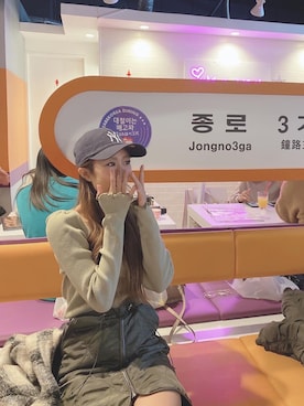 risaさん（レディース・157cm）の冬コーディネート