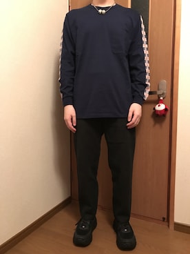 「collina（コリナ）のアイテム」を使った、たかてぃんさん（メンズ・166cm）の秋コーディネート