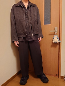 「superNova.（スーパーノヴァ）のアイテム（パンツ）」を使った、たかてぃんさん（メンズ・166cm）の夏コーディネート