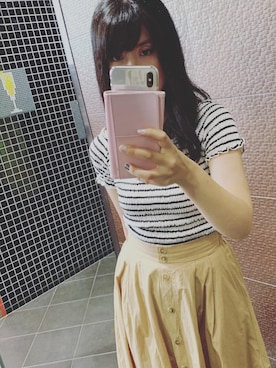 「RETOROGIRL」｜asami*さん（レディース・160cm）の夏コーディネート