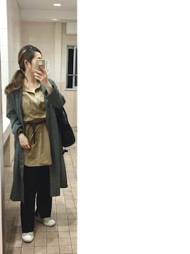 「Ungrid（アングリッド）のウォッシュワッフルタンクトップ（タンクトップ）」を使った、kaorin☆さん（レディース・156cm）の春コーディネート