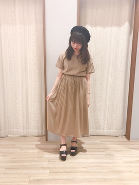 「summer」｜miho fujimotoさん（レディース・154cm）の夏コーディネート