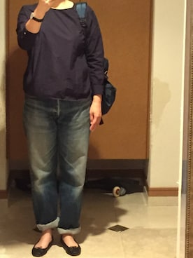 はらさとさん（レディース・163cm）の秋コーディネート