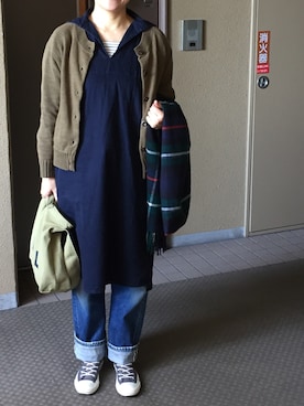 はらさとさん(レディース・163cm)の冬コーディネート