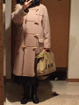 はらさとさん（レディース・163cm）の冬コーディネート