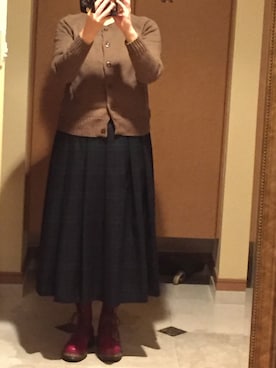 はらさとさん（レディース・163cm）の冬コーディネート