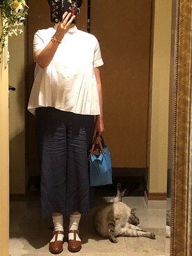 はらさとさん（レディース・163cm）の夏コーディネート